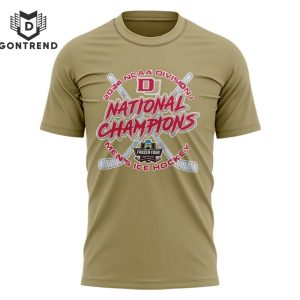 NCAA Division National Champions Men Ice Hockey Denver Pioneers 3D T-Shirt