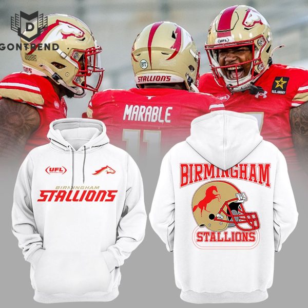 2024 UFL Birmingham Stallions Footbal Hoodie