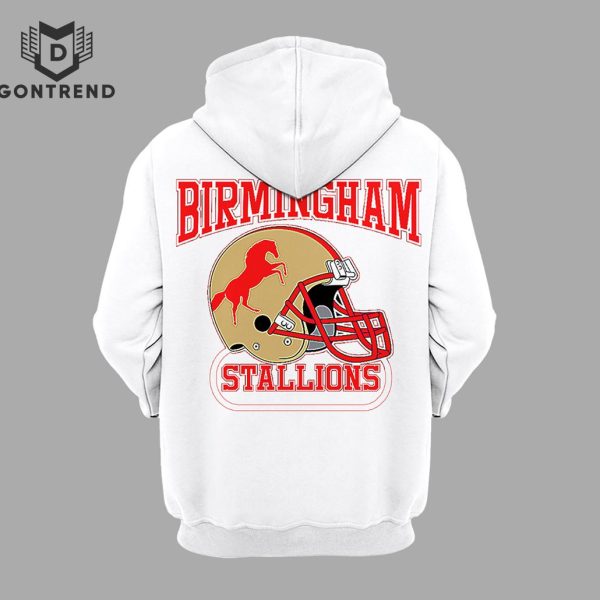 2024 UFL Birmingham Stallions Footbal Hoodie