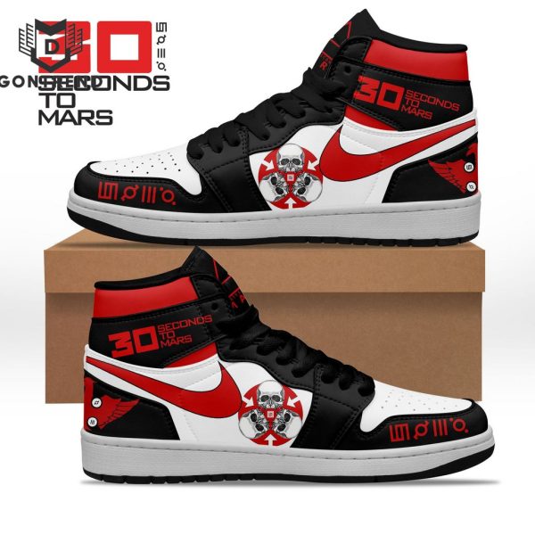 30 Seconds To Mars Design Air Jordan 1 High Top