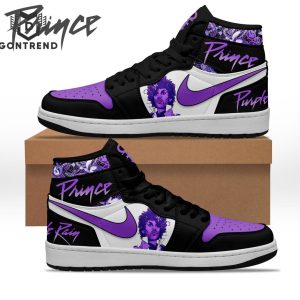 Purple Rain Prince Design Air Jordan 1 High Top