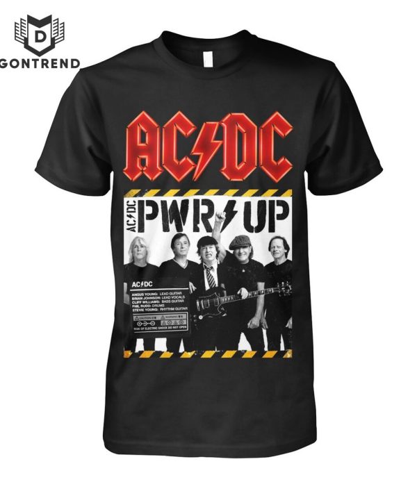 AC DC Pwr Up Tour 2024 Special Unisex T-Shirt