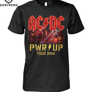 AC DC Pwr Up Tour 2024 Unisex T-Shirt