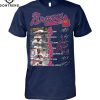 Boston Red Sox Baseball Team Logo Signature T-Shirt