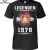 Bayer 04 Leverkuse Legendden Werden Im 1975 Geboren T-Shirt