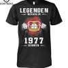 Bayer 04 Leverkuse Legendden Werden Im 1976 Geboren T-Shirt