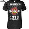 Bayer 04 Leverkuse Legendden Werden Im 1980 Geboren T-Shirt