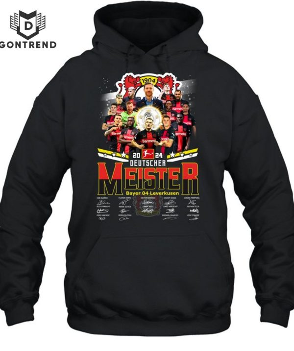 Bayer 04 Leverkuse Meister 2024 Signature T-Shirt