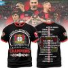 Leverkusen Bundeslig Champions 2023-2024 Design 3D T-Shirt