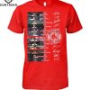 Cincinnati Reds Baseball Team Signature T-Shirt