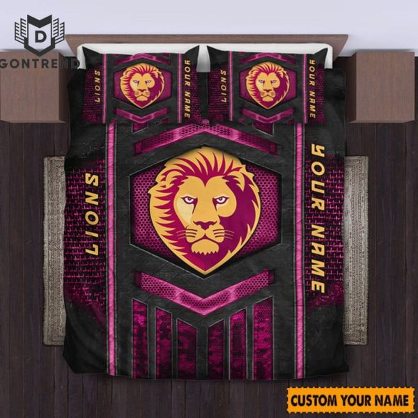 Brisbane Lions AFL Bedding Set For Fan New Arrivals 2024