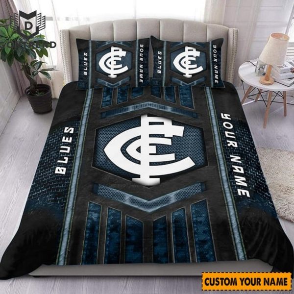 Carlton Football Club Bedding Set For Fan New Arrivals 2024