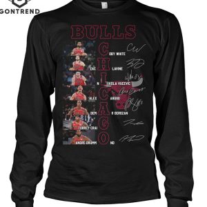 Chicago Bulls Men Basketball Signature Unisex T-Shirt