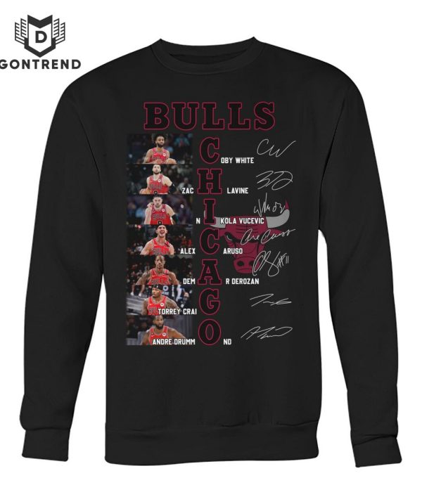 Chicago Bulls Men Basketball Signature Unisex T-Shirt