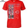 Boston Red Sox Baseball Team Logo Signature T-Shirt