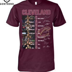 Cleveland Guardians Men Basketball Signature T-Shirt