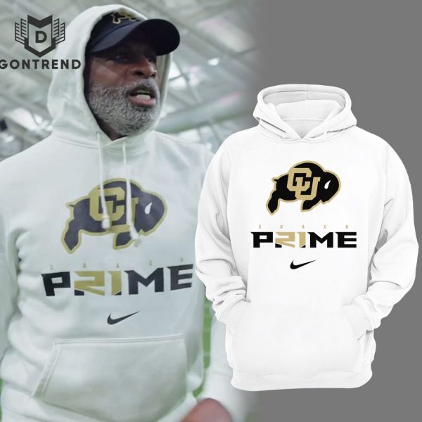 Coach Prime Pullover Colorado Buffaloes Football Hoodie