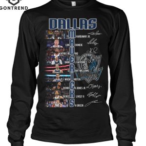 Dallas Mavericks Men Basketball Signature T-Shirt