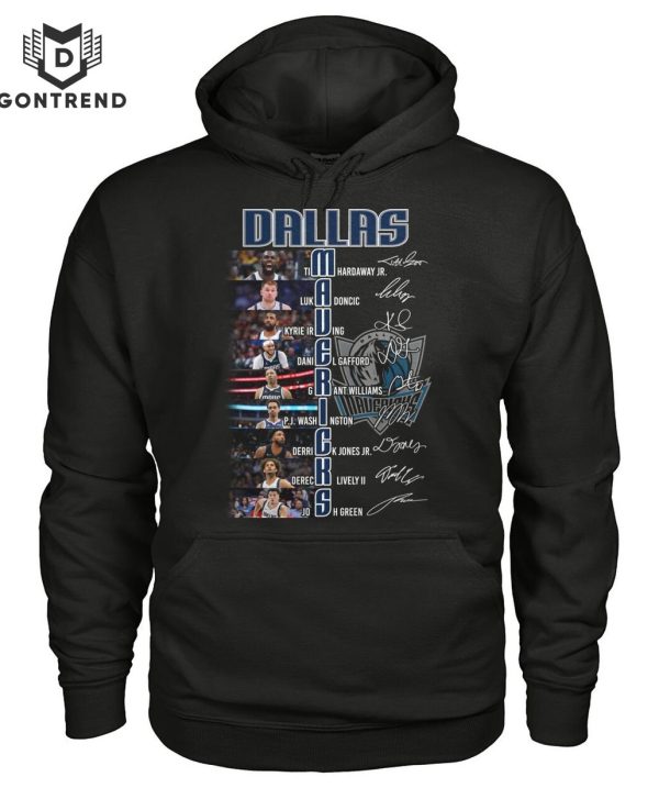 Dallas Mavericks Men Basketball Signature T-Shirt