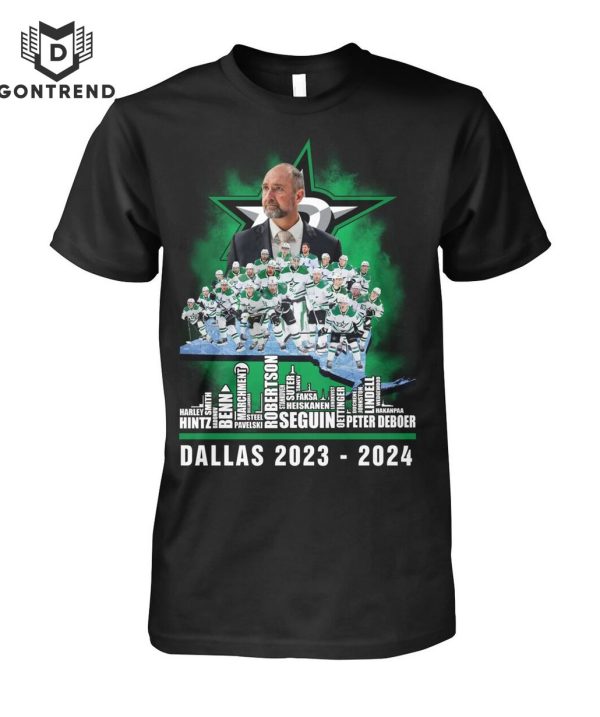 Dallas Stars Ice Hockey Team 2023-2024 T-Shirt