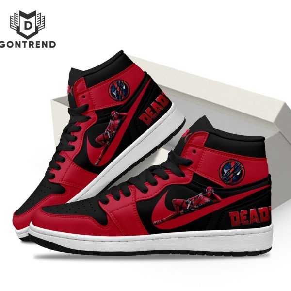 Deadpool Special Design Red Air Jordan 1 High Top