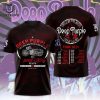 Deep Purple 1968-2024 Signature Legends Never Die Design 3D T-Shirt