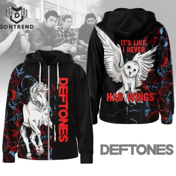 Deftones Its Like You Never Had Wings Hoodie