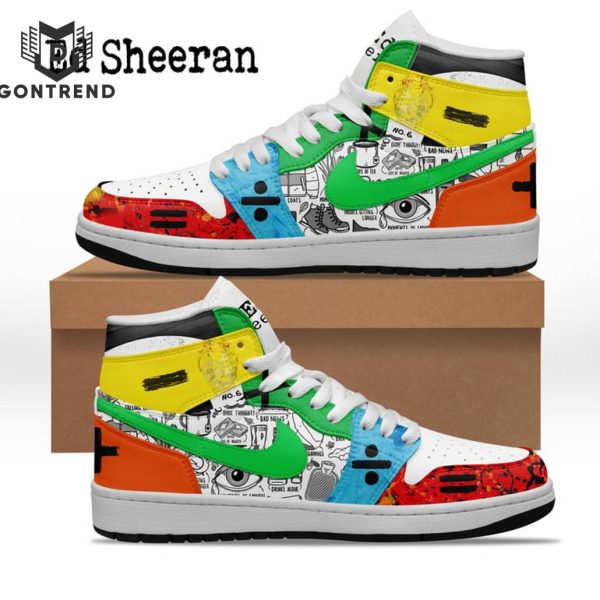 Ed Sheeran Special Design Air Jordan 1 High Top