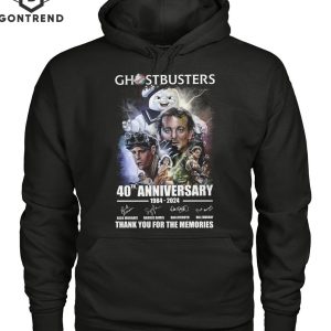 Ghostbusters 40th Anniversary 1984-2024 Siganture Thank You For The Memories Unisex T-Shirt