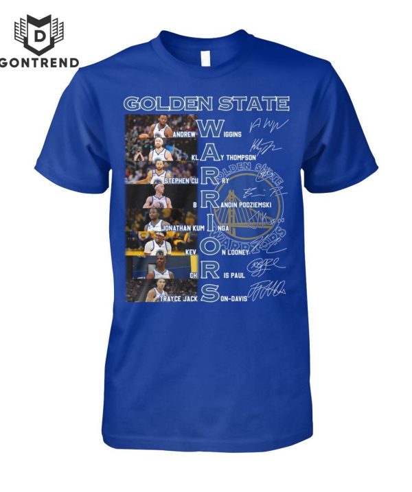 Golden State Warriors Men Basketball Signature Unisex T-Shirt