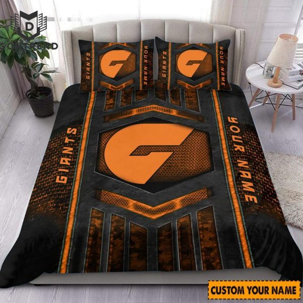 Gws Giants Bedding Set For Fan New Arrivals 2024