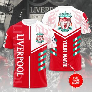 Liverpool FC You Will Never Walk Alone Design 3D T-Shirt