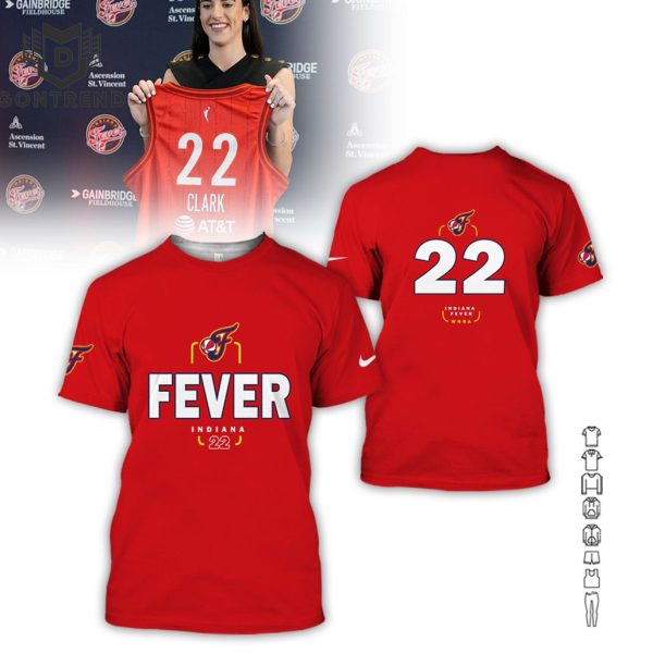 Indiana Fever 2024 Caitlin Clark Special 3D T-Shirt