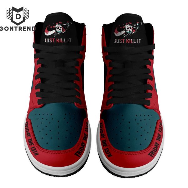 Jason Vorhees Friday The 13th Design Air Jordan 1 High Top