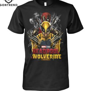 2024 Deadpool And Wolverine Let Go 3D T-Shirt