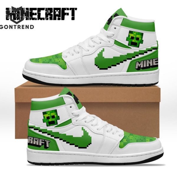 Minecraft Special Design Air Jordan 1 High Top