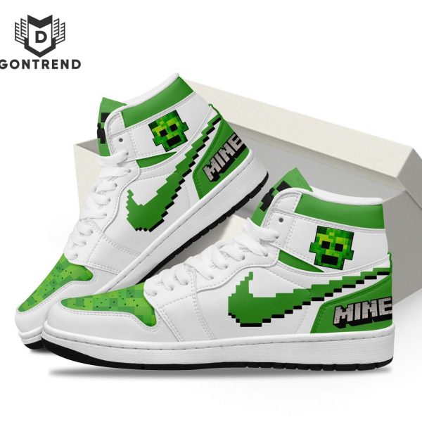 Minecraft Special Design Air Jordan 1 High Top