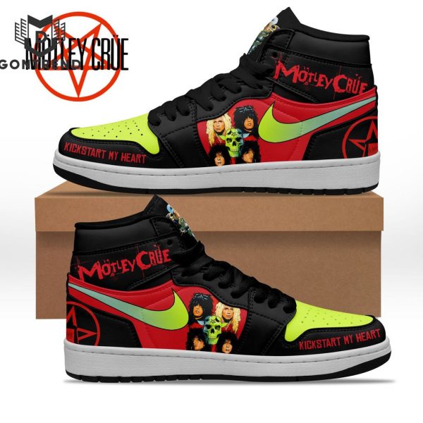 Motley Crue Kickstart My Heart Design Air Jordan 1 High Top