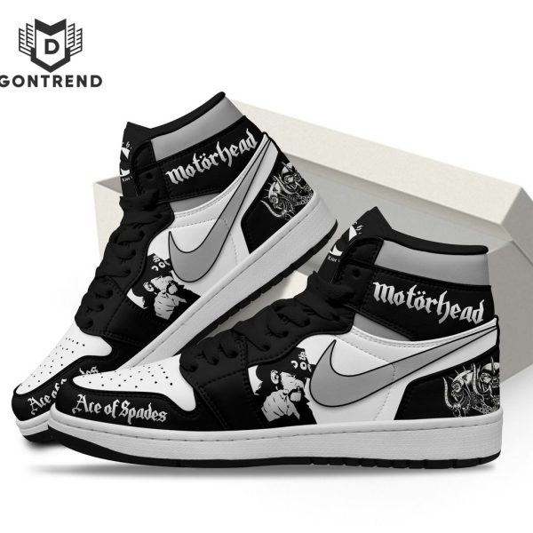 Motorhead Ace Of Spades Design Air Jordan 1 High Top