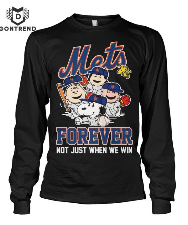 New York Mets Snoopy Forever Not Just When We Win T-Shirt