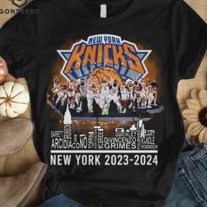 New York Nicks 2023-2024 Champions Unisex T-Shirt