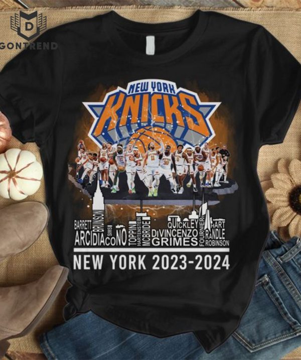 New York Nicks 2023-2024 Champions Unisex T-Shirt