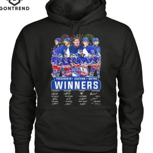 New York Rangers Presidents – Eastern – Metro Winners Signature T-Shirt