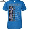 Oklahoma City Thunder Men Basketball Signature T-Shirt