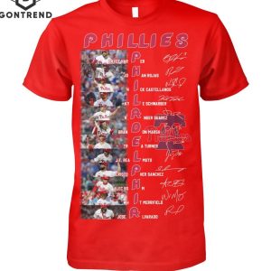 Your 2024 National League East Champions Philadelphia Phillies Postseason 3D T-Shirt