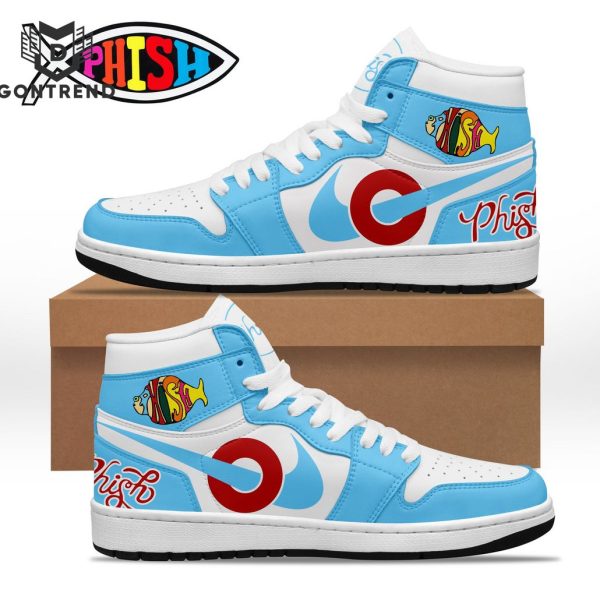 Phish Design Blue Air Jordan 1 High Top