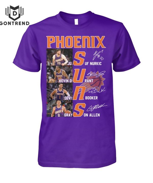 Phoenix Suns Men Basketball Signature T-Shirt