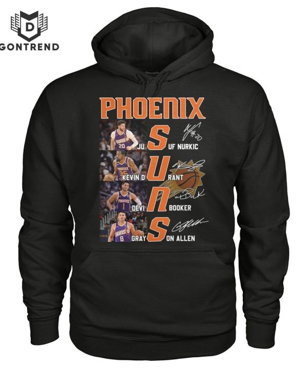 Phoenix Suns Men Basketball Signature T-Shirt