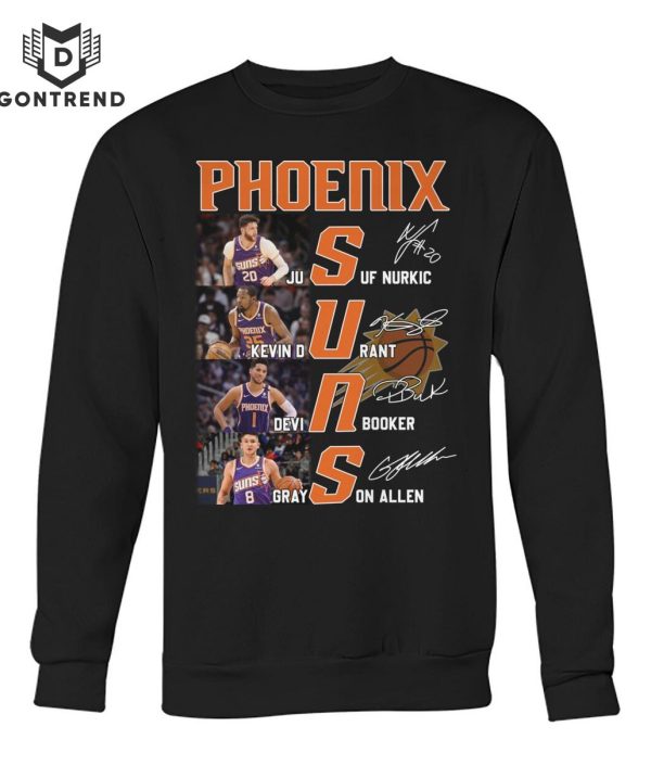 Phoenix Suns Men Basketball Signature T-Shirt