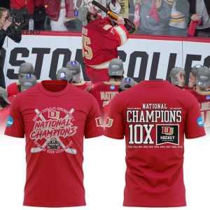 2024 NCAA Division National Champions Men Ice Hockey Denver Pioneers 3D T-Shirt